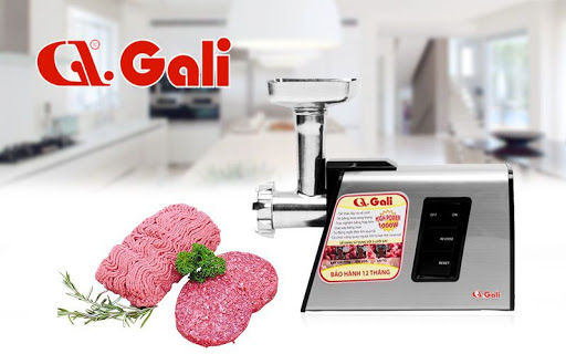 Làm xúc xích bằng máy xay thịt công nghiệp Gali