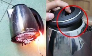 Cách dùng bình đun siêu tốc không bị cháy nổ