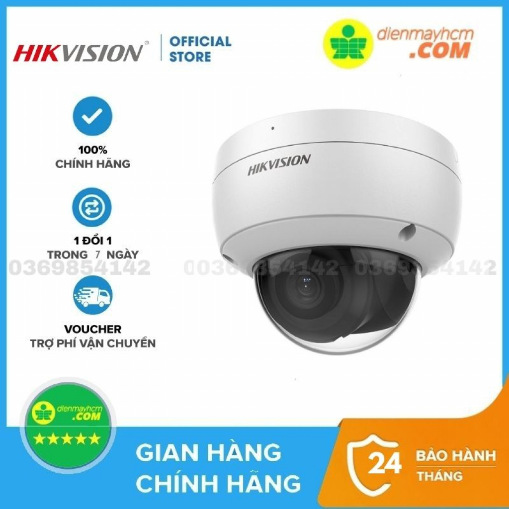 Camera IP Dome hồng ngoại 4.0 Megapixel HIKVISION DS-2CD2143G2-IU