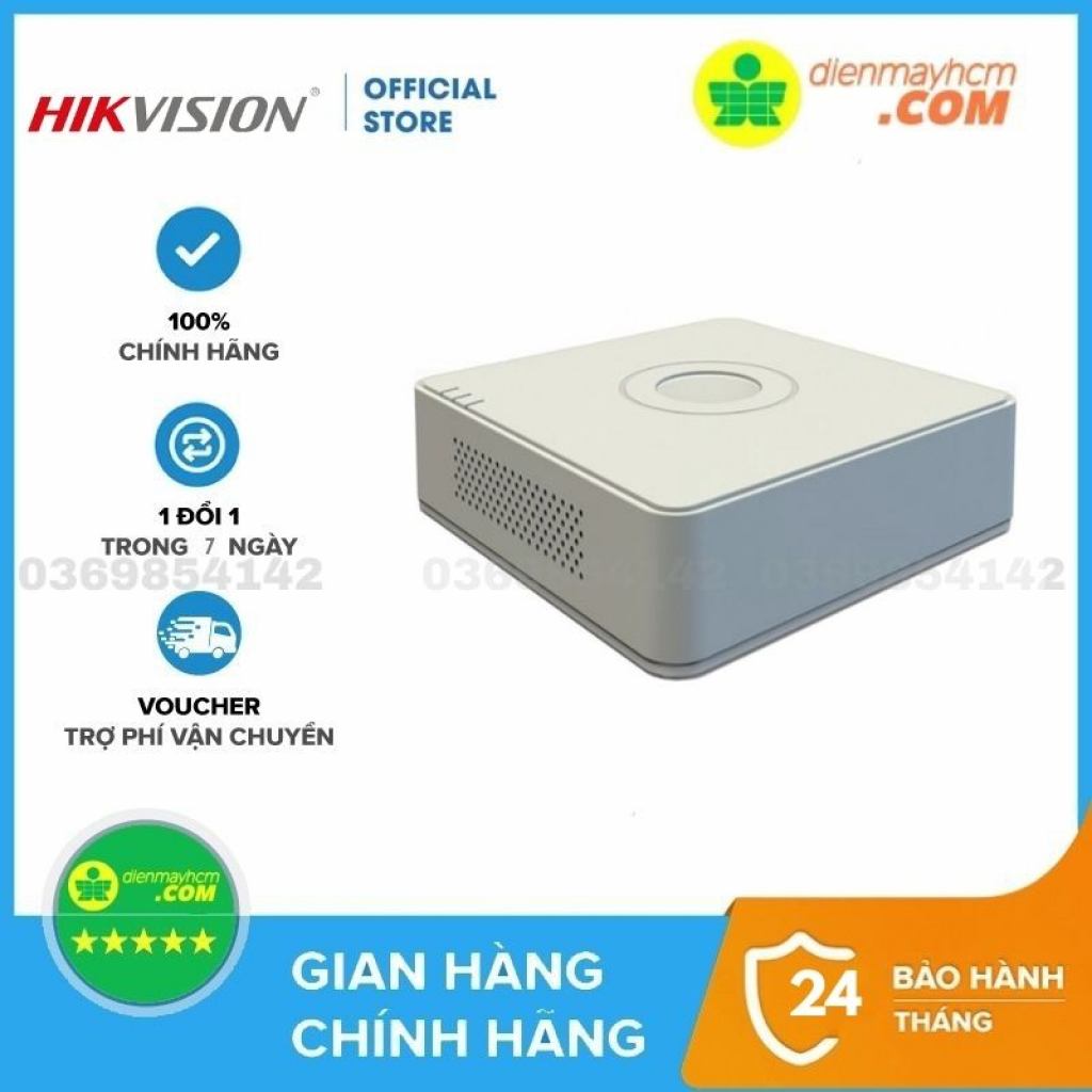 Đầu ghi hình camera IP 4 kênh HIKVISION DS-7104NI-Q1