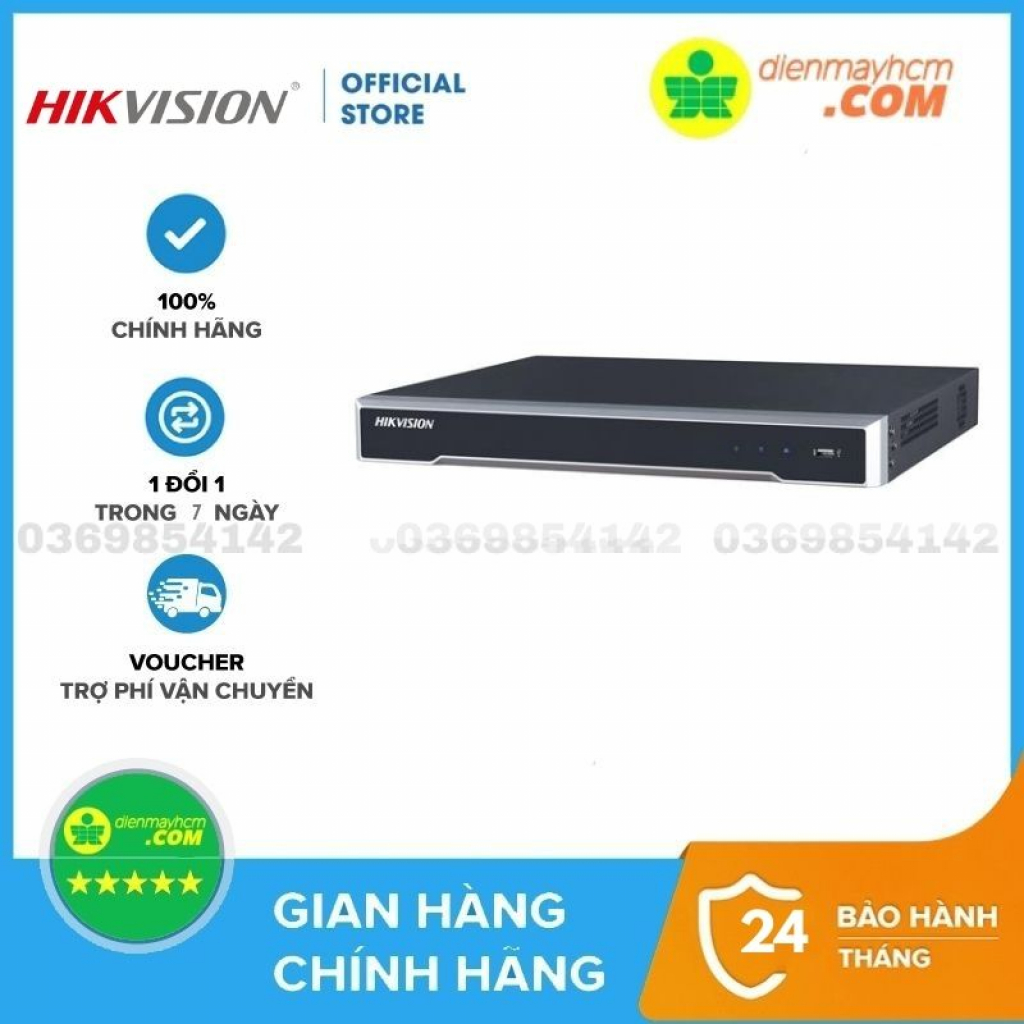 Đầu ghi hình camera IP 4 kênh HIKVISION DS-7604NI-K1 (B)