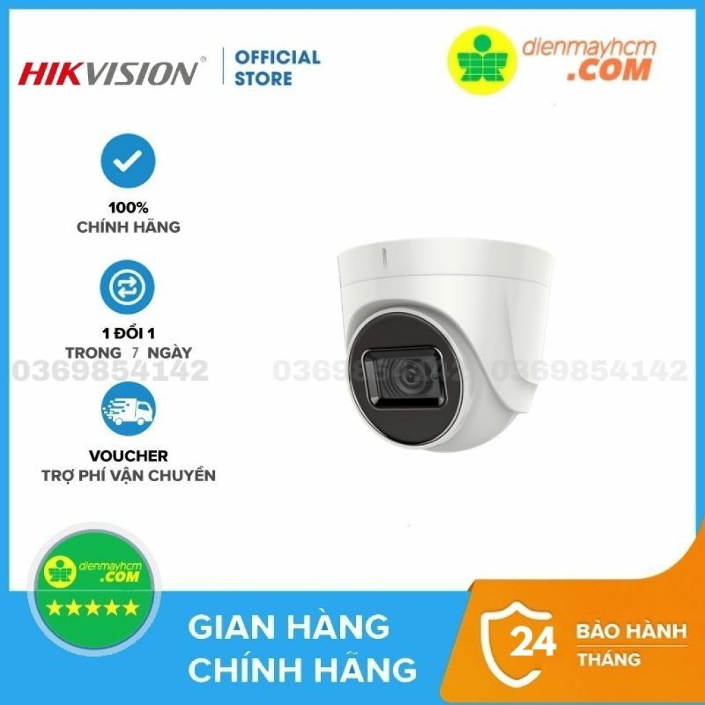 Camera Dome 4 in 1 hồng ngoại 8.3 Megapixel HIKVISION DS-2CE76U1T-ITMF