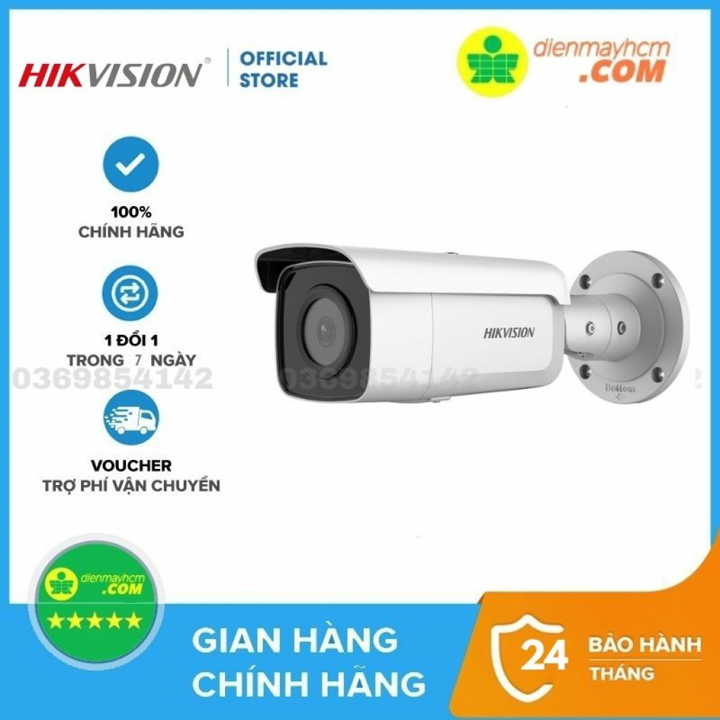 Camera IP hồng ngoại 2.0 Megapixel HIKVISION DS-2CD2T26G2-4I