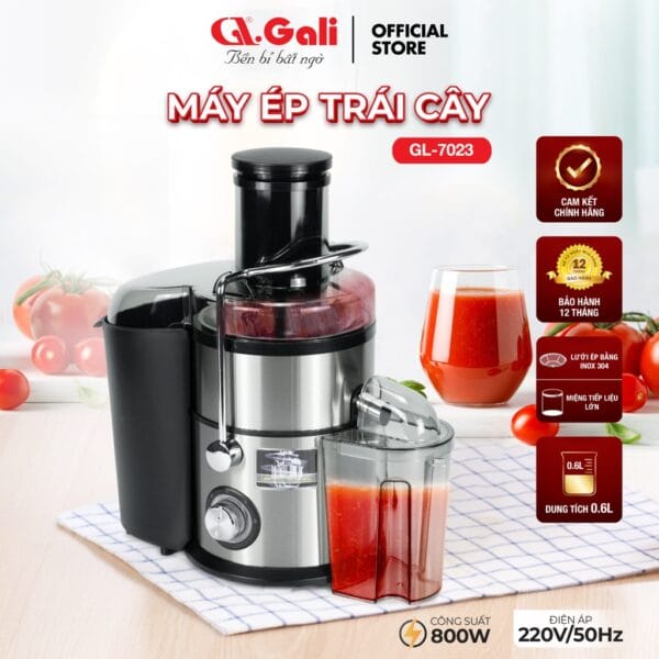 Máy ép trái cây GL-7023 0.6 lít 800w
